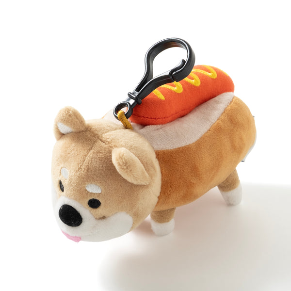(AA544) Hotdog Doll Key Chain