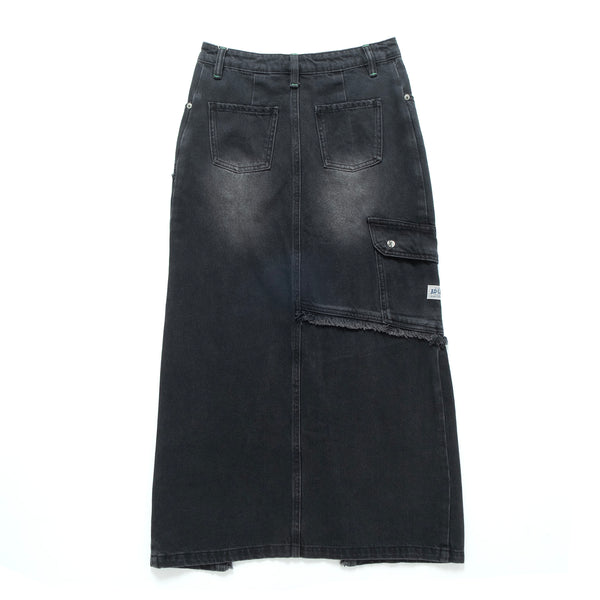 (DS026) Washed Split Dress