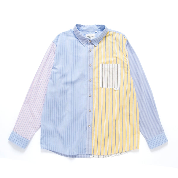 (ST477) Crazy Stripes Shirt