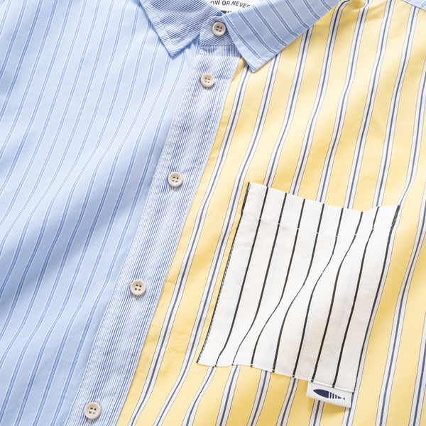 (ST477) Crazy Stripes Shirt
