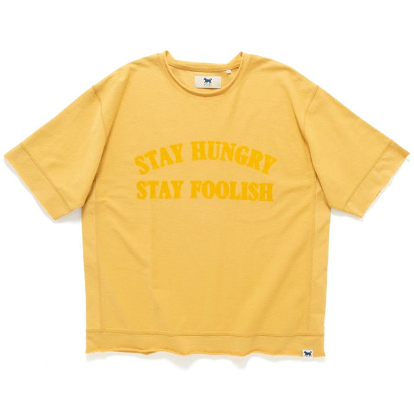 (TP1737) Flock Print Message Tee