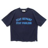 (TP1737) Flock Print Message Tee
