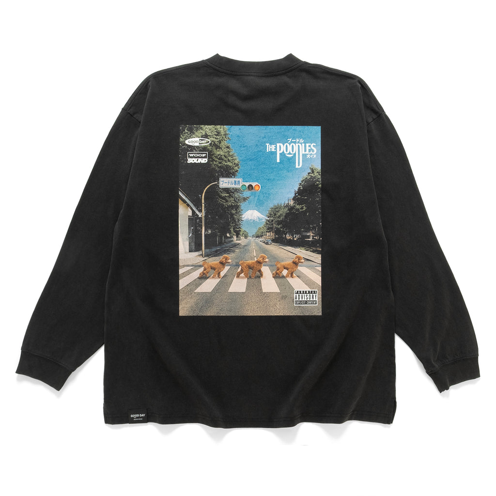 (ZT1778) The Poodles 圖案長袖 Tee