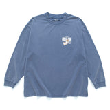 (ZT1779) Swimming Corgi 圖案長袖 Tee