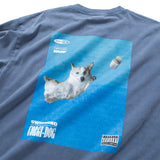 (ZT1779) Swimming Corgi 圖案長袖 Tee