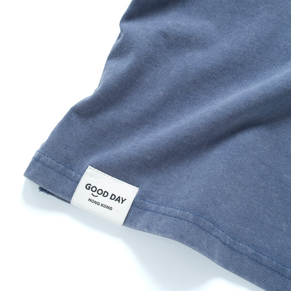 (ZT1779) Swimming Corgi 圖案長袖 Tee