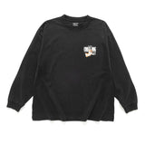 (ZT1779) Swimming Corgi 圖案長袖 Tee