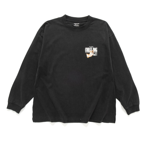 (ZT1779) Swimming Corgi 圖案長袖 Tee