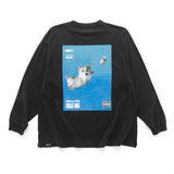 (ZT1779) Swimming Corgi 圖案長袖 Tee