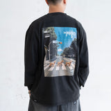 (ZT1778) The Poodles 圖案長袖 Tee