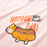 (ZT1781) Hotdog PJai Graphic Tee