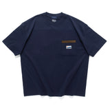 (ZT1770) Camping Tent Patchwork Pocket Tee