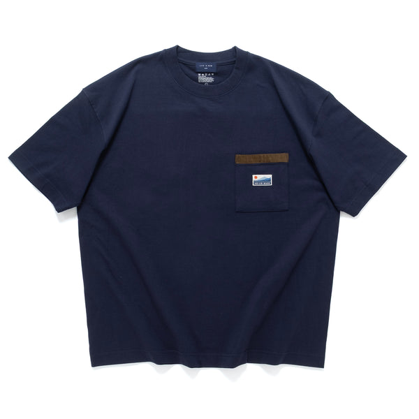 (ZT1770) Camping Tent Patchwork Pocket Tee
