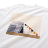 (ZT1770) Camping Tent Patchwork Pocket Tee
