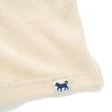 (TP1721) 窩夫格拼色滾邊Tee