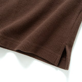 (TP1721) 窩夫格拼色滾邊Tee