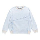 (SW514) 洗水民族圖案拼布衛衣