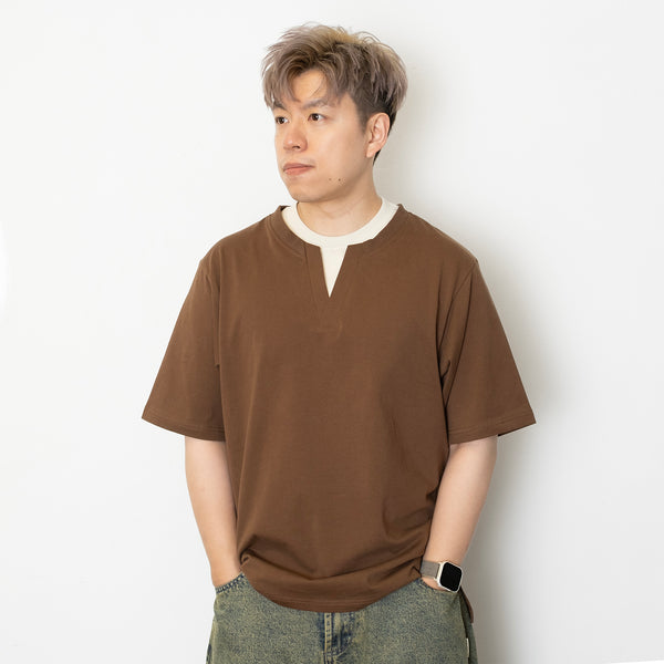 (TP1665) Fake Layer Tee