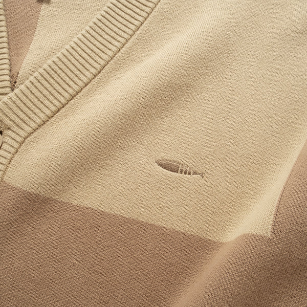 (CD107) Colorblock Cardigan