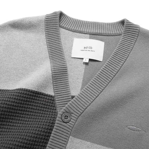 (CD107) Colorblock Cardigan