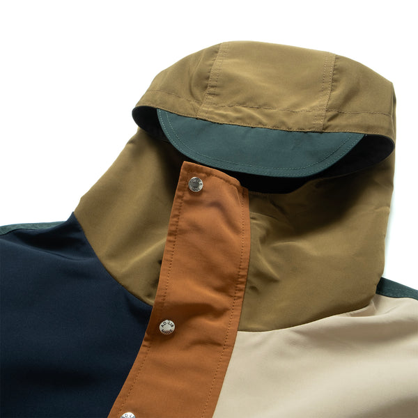 (JK402) Colorblock Parka