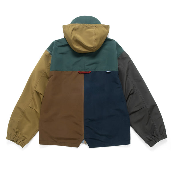 (JK402) Colorblock Parka