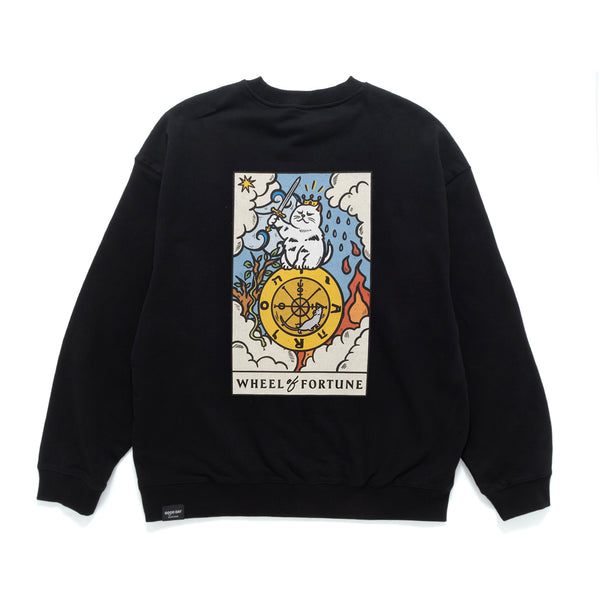 (ZW539) Catarot V1.1 Wheel of Fortune Graphic Sweater