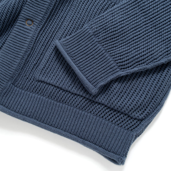 (CD106) Knit Mesh Cardigan