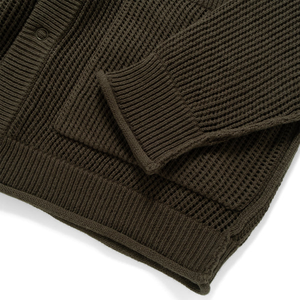 (CD106) Knit Mesh Cardigan