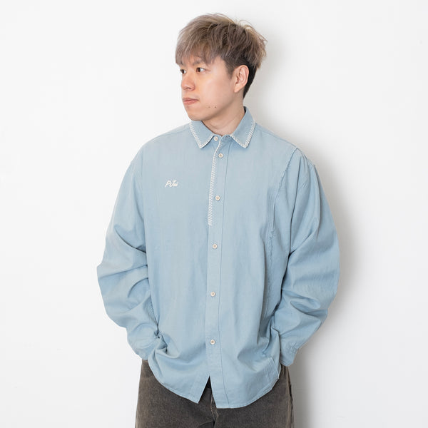 (ST488) Embroidery Stitch Shirt