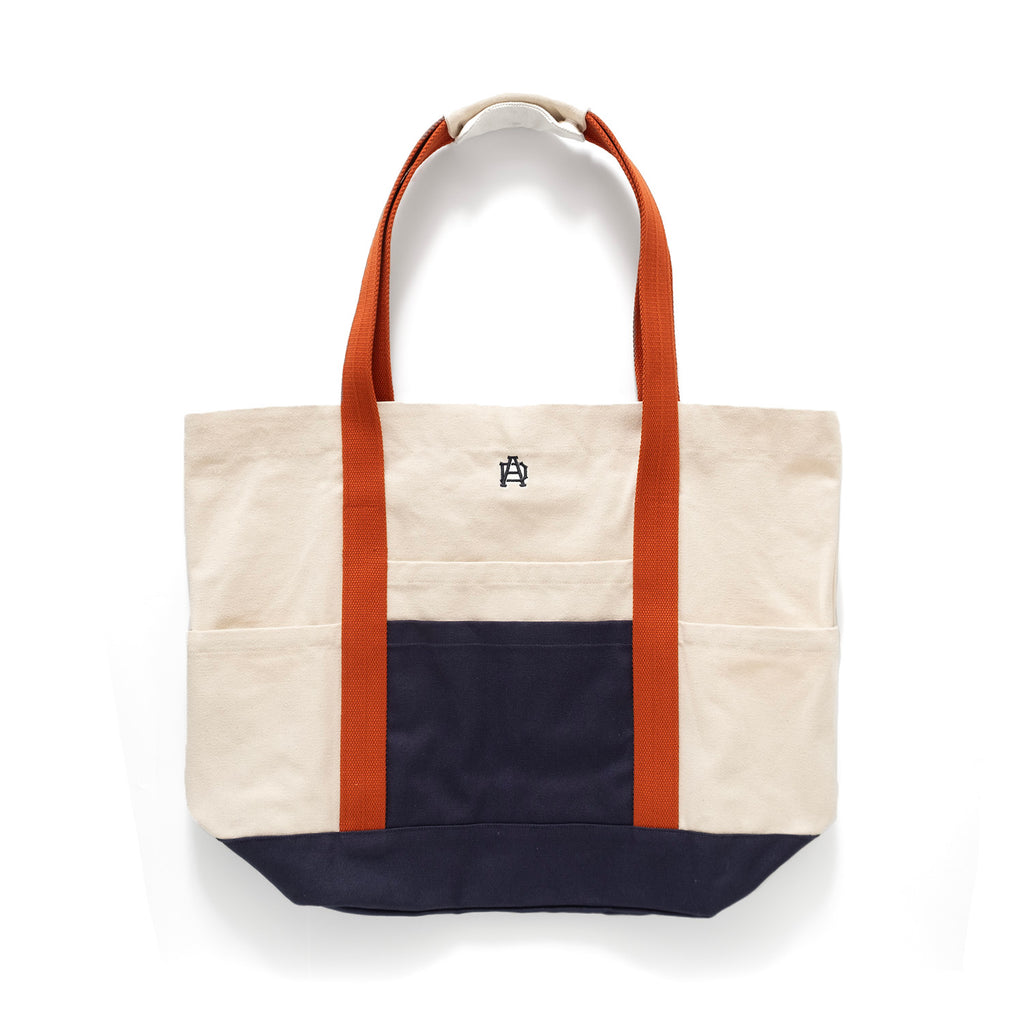 (YB470) 2 Tone Tote Bag
