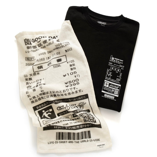 (ZT1274) Japan Receipt Graphic Tee