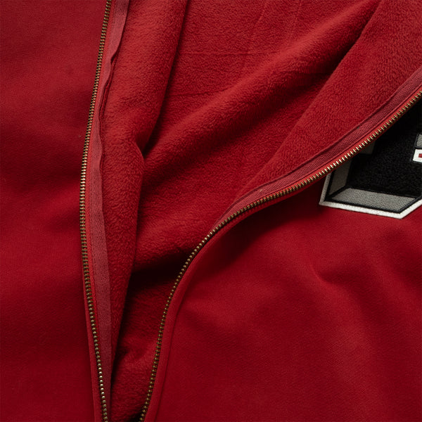 (JK429) College Hooded Zip Up