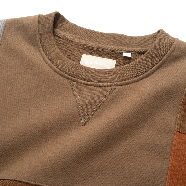 (SW525) Patchwork Sweater