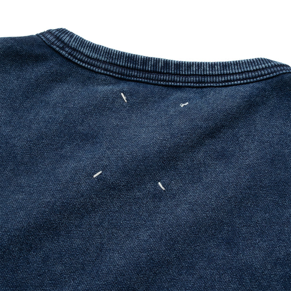 (SW518) 藍染襤褸衛衣