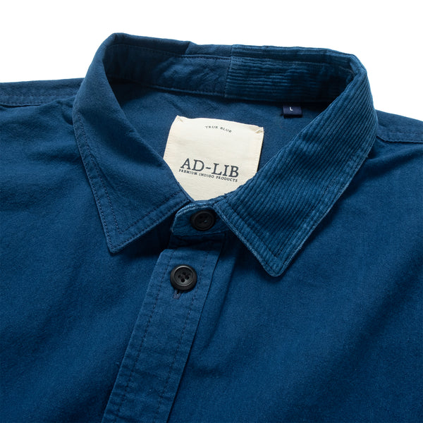 (ST481) Indigo Tie Shirt