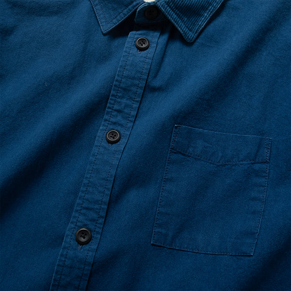 (ST481) Indigo Tie Shirt