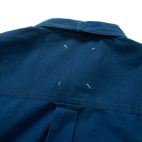 (ST481) Indigo Tie Shirt