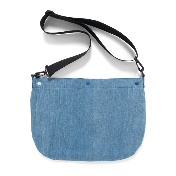 (YB562) Denim Patchwork Shoulder Bag