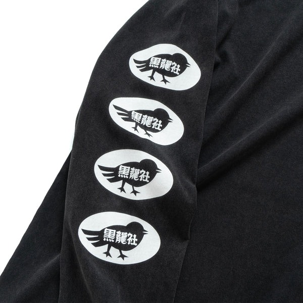 (EX667) KURORYO Graphic Long Sleeve Washed Tee