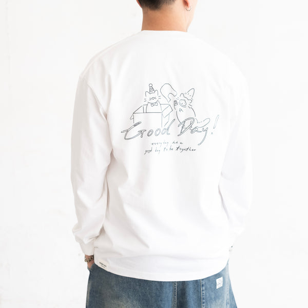 (EX660) Graphic Long Sleeve Tee