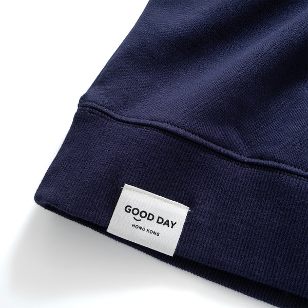 (ZW427) Lucky Skater Cat Graphic Embroidery Sweater