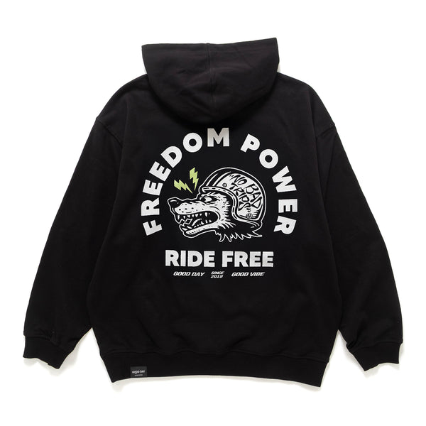 (ZW550) Freedom Power Graphic Hoodie