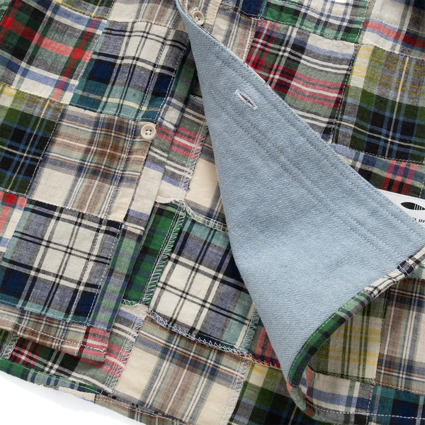 (ST497) Patchwork Shirt