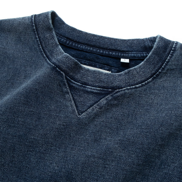 (TP1763) Spider Web Indigo Tee