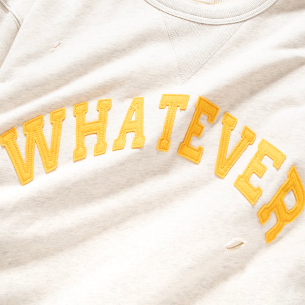 (SW469) 刺繡貼布破洞衛衣