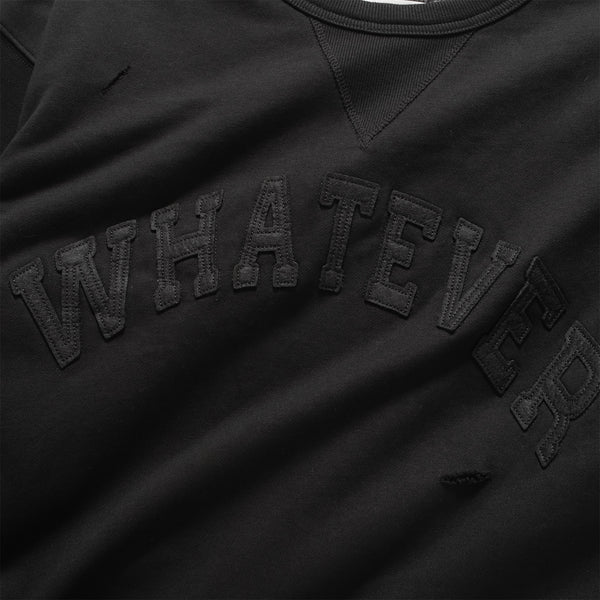 (SW469) 刺繡貼布破洞衛衣