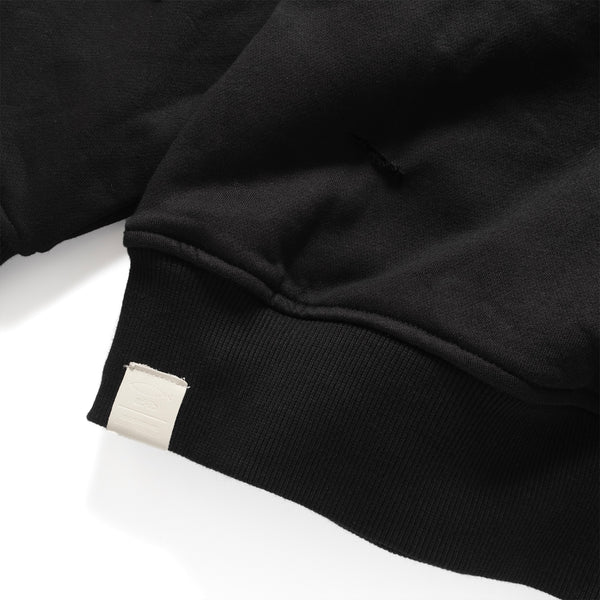 (SW469) 刺繡貼布破洞衛衣