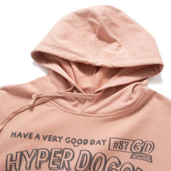 (ZW557) Skating Dog Graphic Hoodie