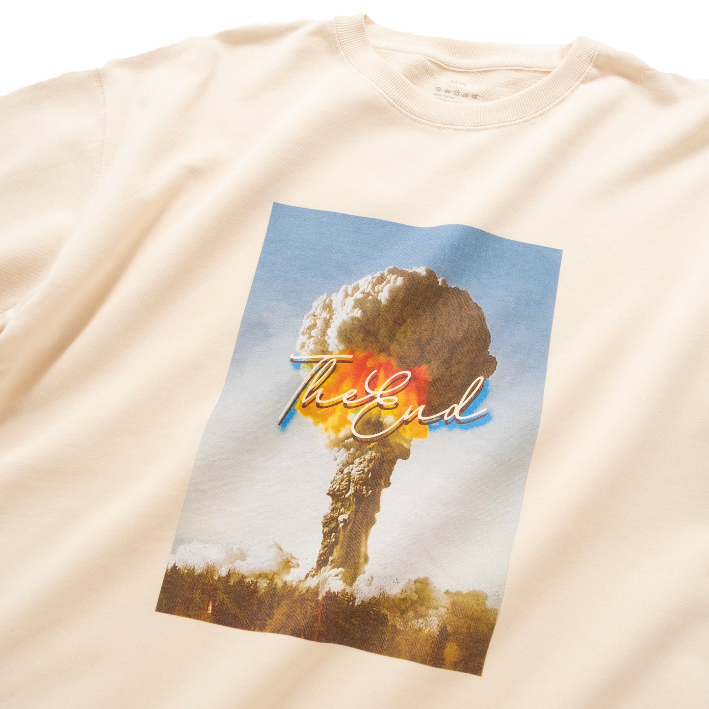(YW563) The End Photoprint Sweater